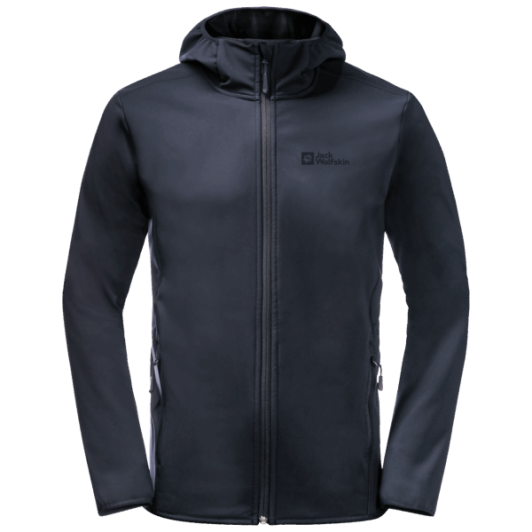 Nachtblauw Jack Wolfskin Jack Met Capuchon Voor Heren