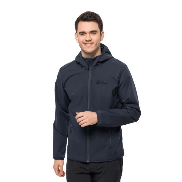 Nachtblauw Jack Wolfskin Jack Met Capuchon Voor Heren