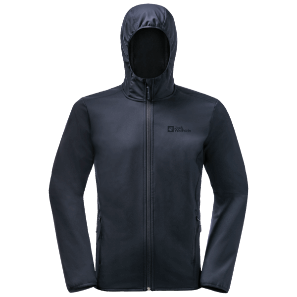 Nachtblauw Jack Wolfskin Jack Met Capuchon Voor Heren