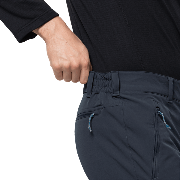 Jack Wolfskin Nieuwe Heren Activa Xt Broek Nachtblauw