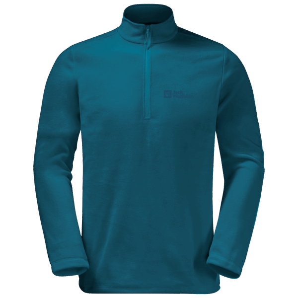 Blauw Koraal Merk Jack Wolfskin Heren Taunus Halve Rits