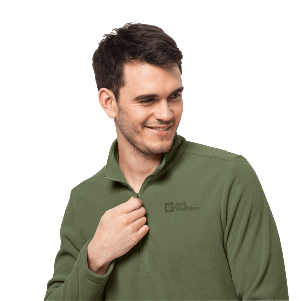 Greenwood Brands Taunus Jack Wolfskin Met Halve Rits Voor Heren
