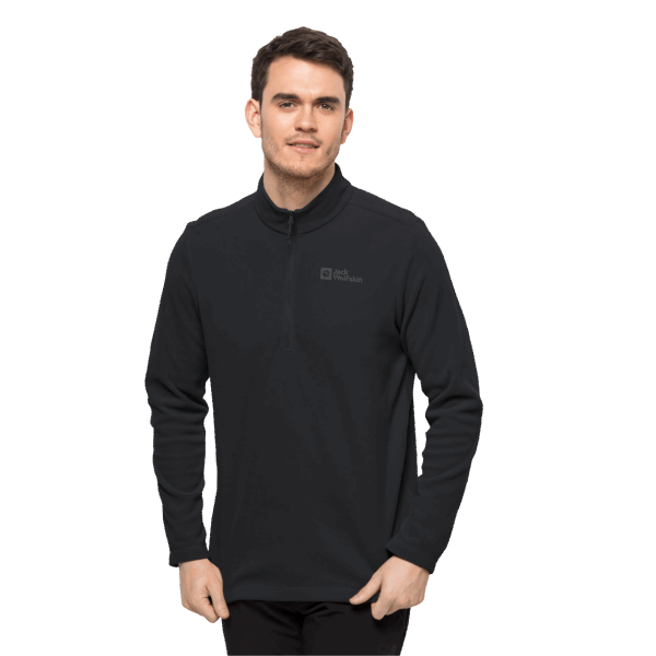 Nieuwe Taunus Black Jack Wolfskin Met Halve Rits Voor Heren