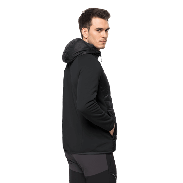 Heren Routeburn Pro Hybride Jack Wolfskin Merk Zwart