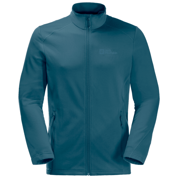 Kolbenberg Jack Wolfskin-merken Met Volledige Rits In Blauw Koraal Voor Heren