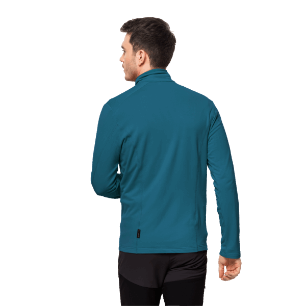 Kolbenberg Jack Wolfskin-merken Met Volledige Rits In Blauw Koraal Voor Heren