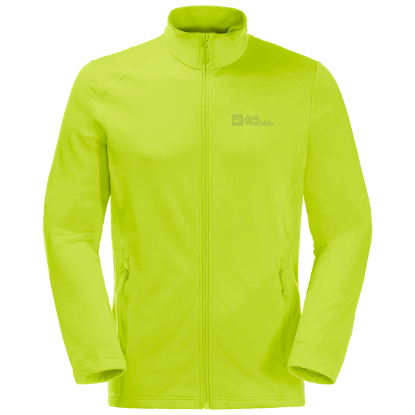 Herenkolbenberg Best Lime Jack Wolfskin Met Volledige Ritssluiting