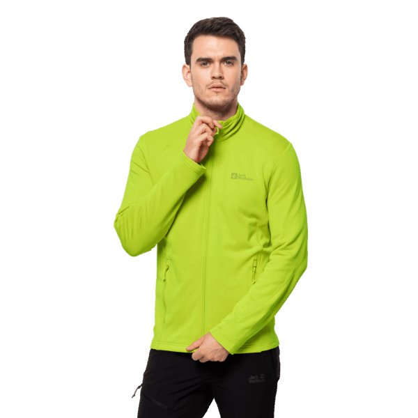 Herenkolbenberg Best Lime Jack Wolfskin Met Volledige Ritssluiting