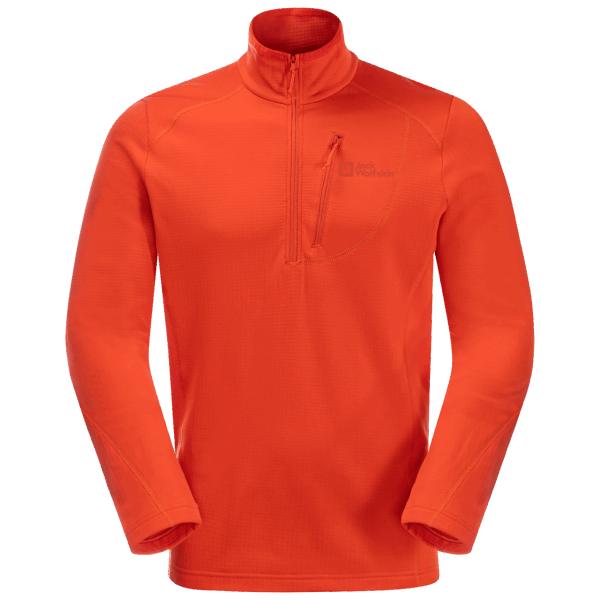 Jack Wolfskin Collections Wild Brier Kolbenberg Halve Rits Voor Heren