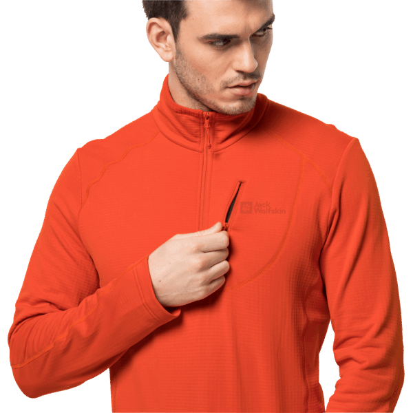 Jack Wolfskin Collections Wild Brier Kolbenberg Halve Rits Voor Heren