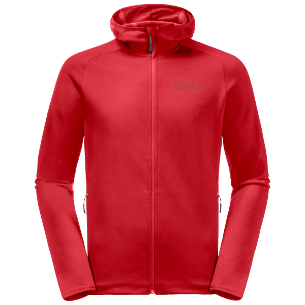 Adrenaline Rode Heren Baiselberg Jack Met Volledige Ritssluiting En Wolfskin Best