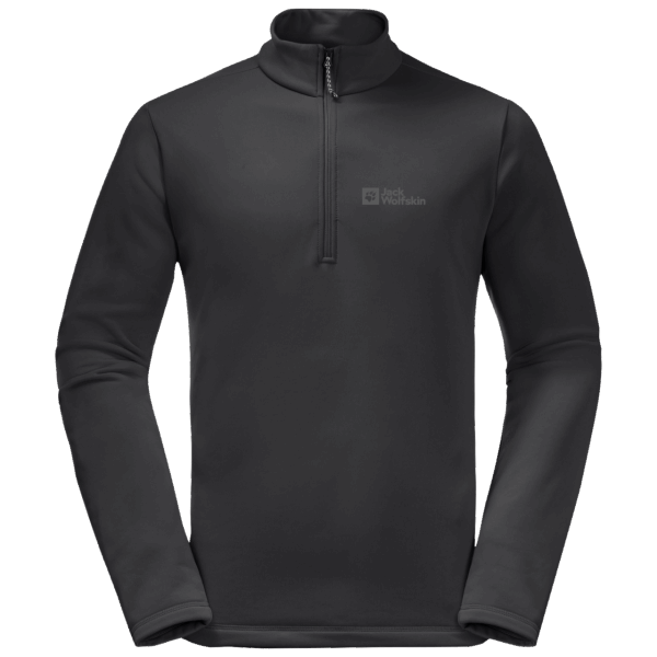 Zwarte Heren Baiselberg Half-zip New Jack Wolfskin