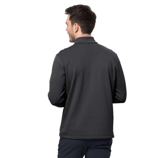 Zwarte Heren Baiselberg Half-zip New Jack Wolfskin