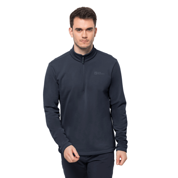 Fashion Heren Baiselberg Half-zip Jack Wolfskin Nachtblauw