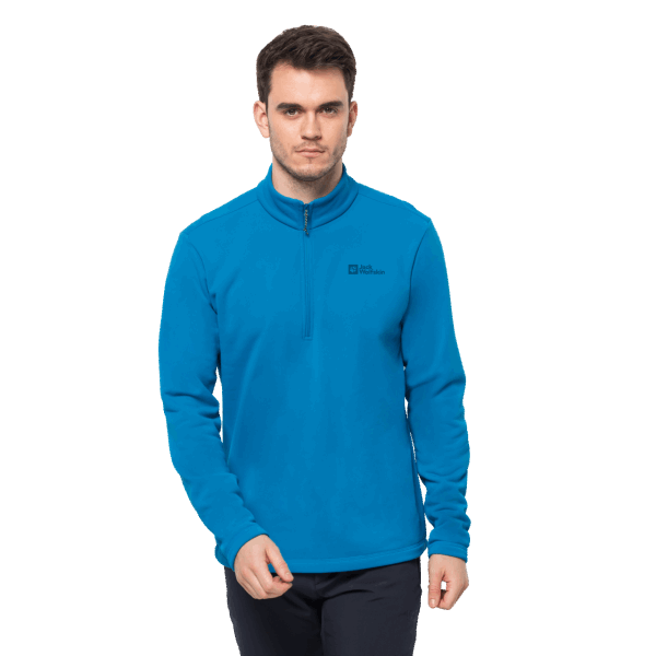 Collectie Baiselberg Blauwe Pacific Jack Wolfskin Met Halve Rits Voor Heren