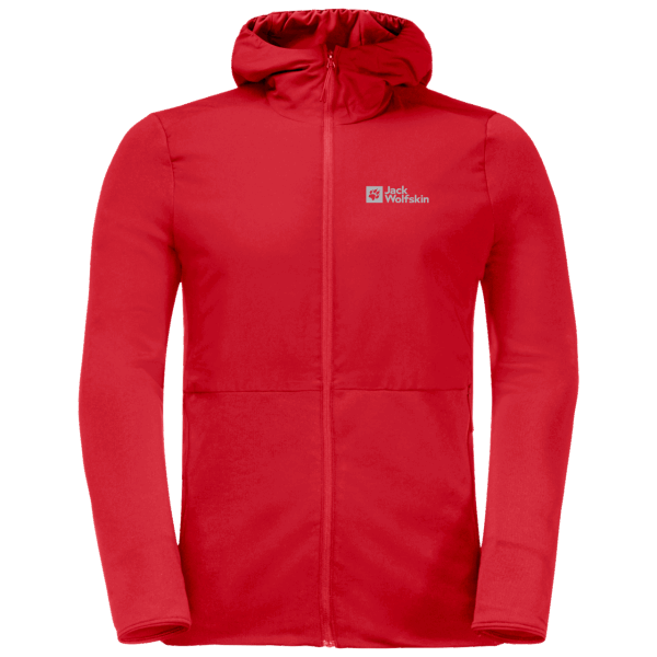 Heren Pack & Go Hybride Adrenaline Red Jack Wolfskin Hot