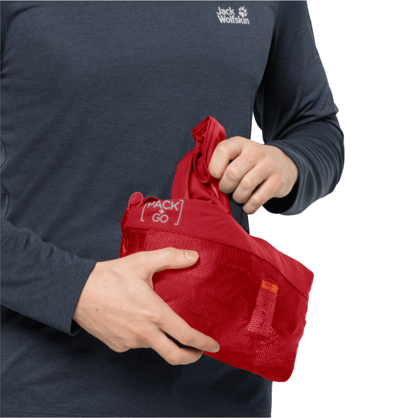 Heren Pack & Go Hybride Adrenaline Red Jack Wolfskin Hot