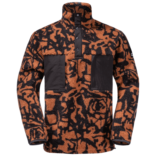 Pank Hudson Snap Fashion Brick Allover Jack Wolfskin Voor Heren