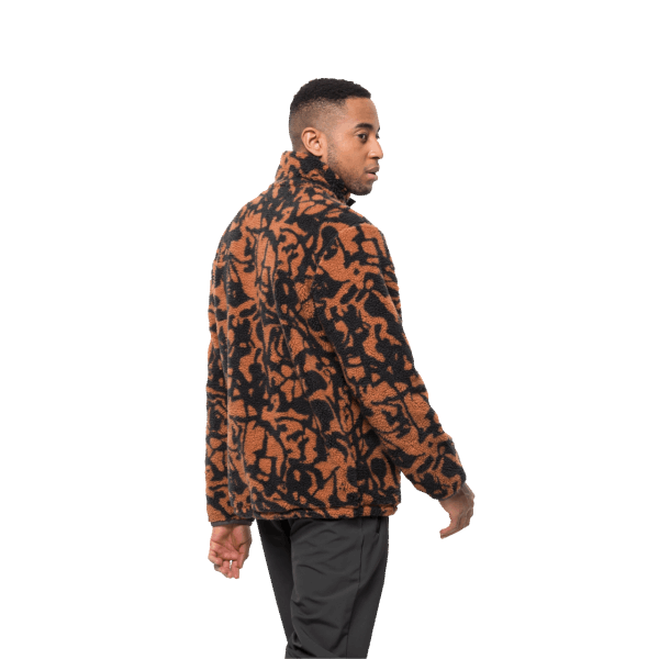 Pank Hudson Snap Fashion Brick Allover Jack Wolfskin Voor Heren