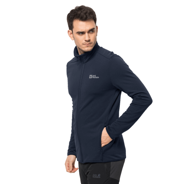 Jack Wolfskin Origins Night Blue Pack & Go Voor Heren Met Volledige Ritssluiting
