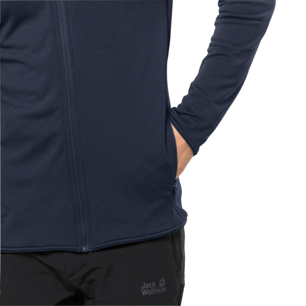 Jack Wolfskin Origins Night Blue Pack & Go Voor Heren Met Volledige Ritssluiting
