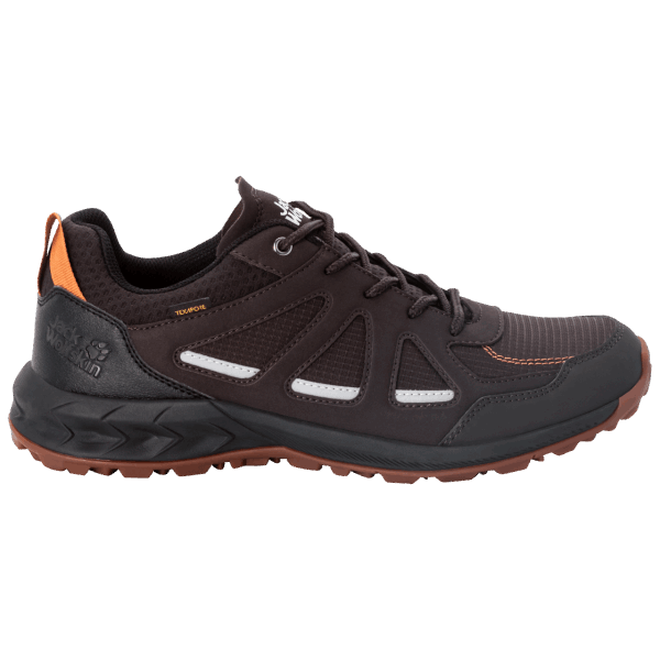 Espresso-donkerrood Best Jack Wolfskin Heren Forest 2 Texapore Laag