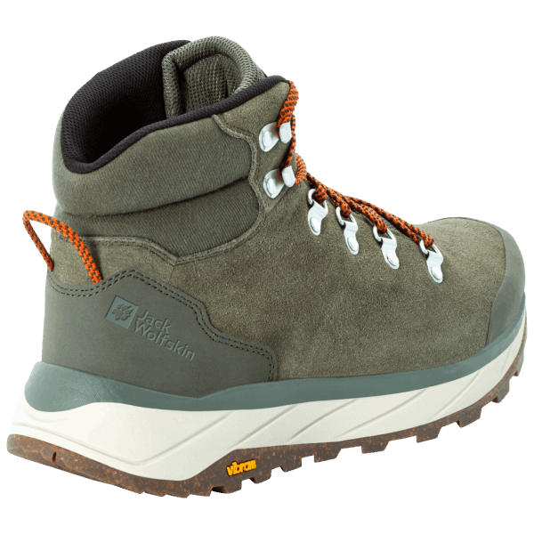 Brands Kaki-oranje Jack Wolfskin Heren Terraventure Urban Mid