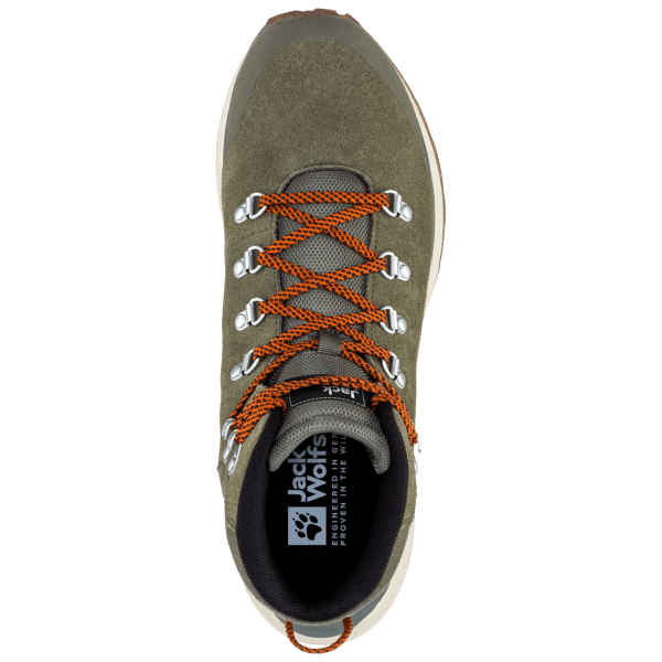Brands Kaki-oranje Jack Wolfskin Heren Terraventure Urban Mid