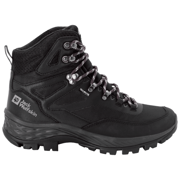 Originele Zwarte Heren Rebellie Gids Texapore Mid Jack Wolfskin