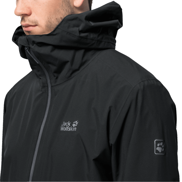 Pack & Go Shell M Jack Wolfskin Beste Zwart