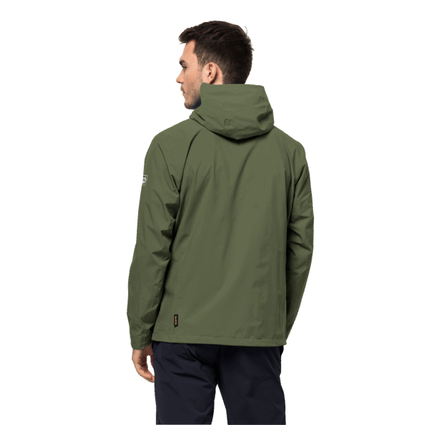 Heren Pack & Go Shell Greenwood Fashion Jack Wolfskin