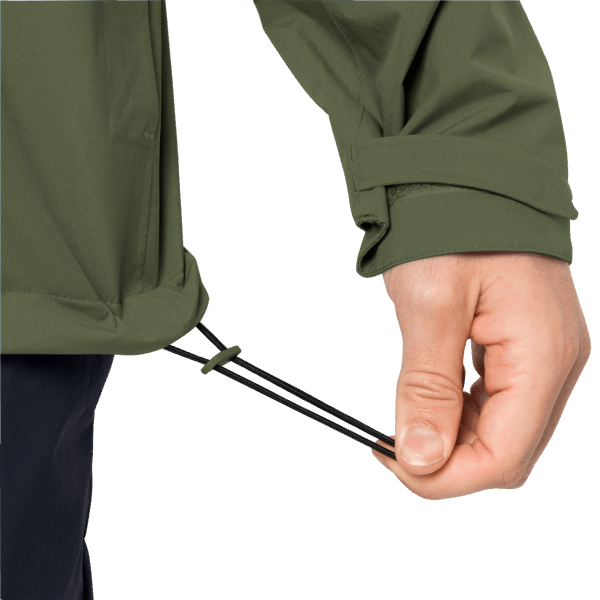 Heren Pack & Go Shell Greenwood Fashion Jack Wolfskin