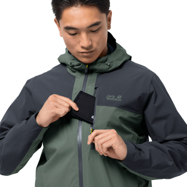 Jack Wolfskin Hedge Green Go-hike Herenjack Origins