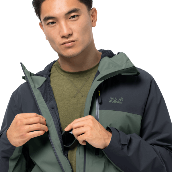 Jack Wolfskin Hedge Green Go-hike Herenjack Origins