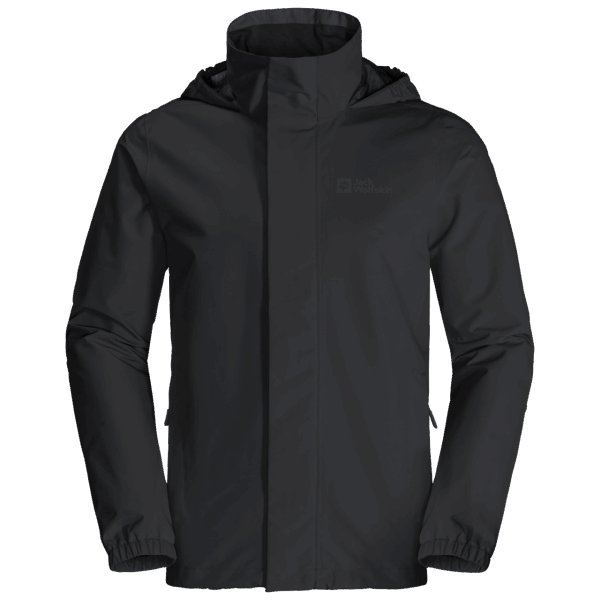 Zwarte Heren Jas Stormy Point 2l Origin Jack Wolfskin