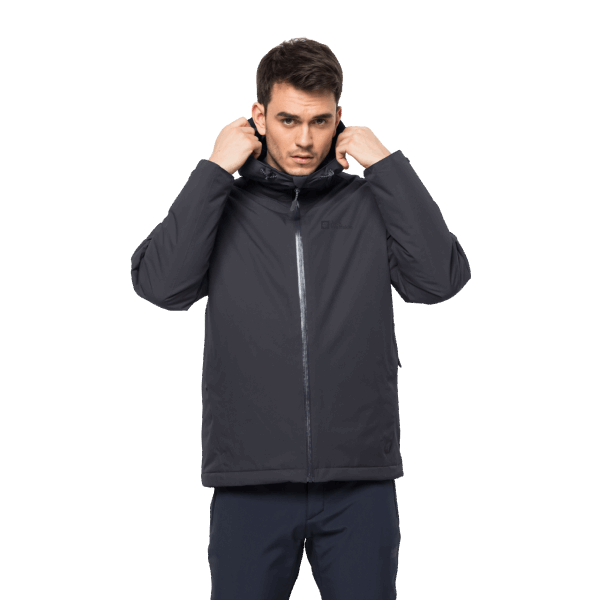 Origins Wisper Geïsoleerde Herenjas Jack Wolfskin Ebbenhout
