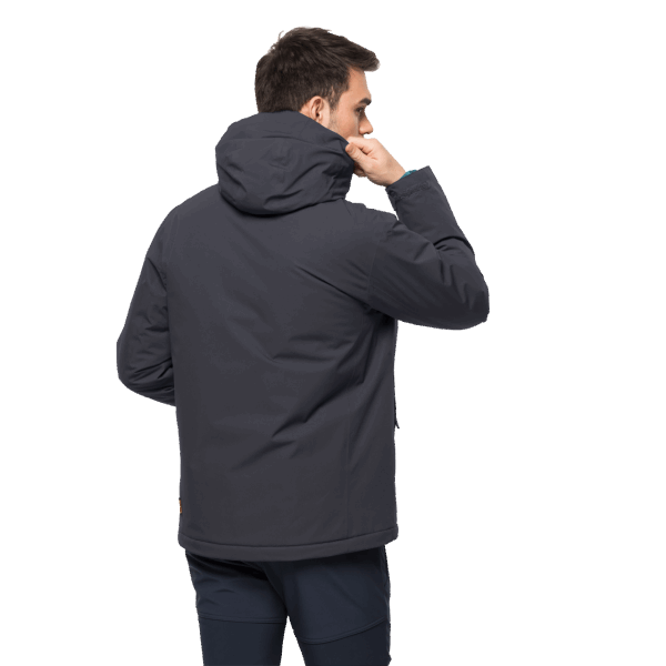 Origins Wisper Geïsoleerde Herenjas Jack Wolfskin Ebbenhout