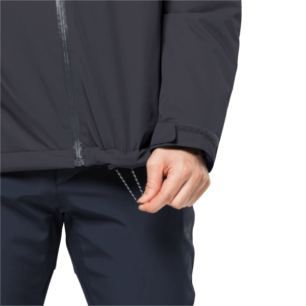 Origins Wisper Geïsoleerde Herenjas Jack Wolfskin Ebbenhout