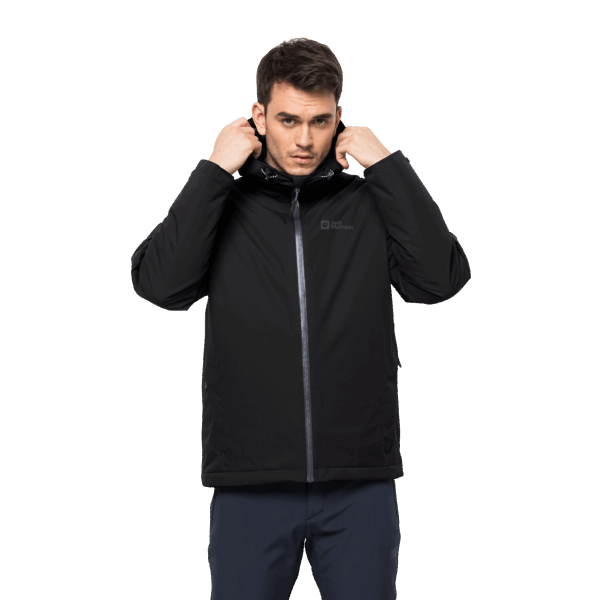 Brand Heren Wisper Geïsoleerde Jas Black Jack Wolfskin