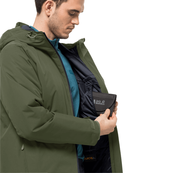 Merken Jack Wolfskin Greenwood Wisper Geïsoleerde Jas Voor Heren