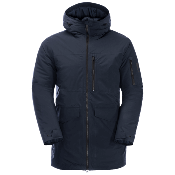 Heren Koenigsbau Parka Origin Jack Wolfskin Nachtblauw