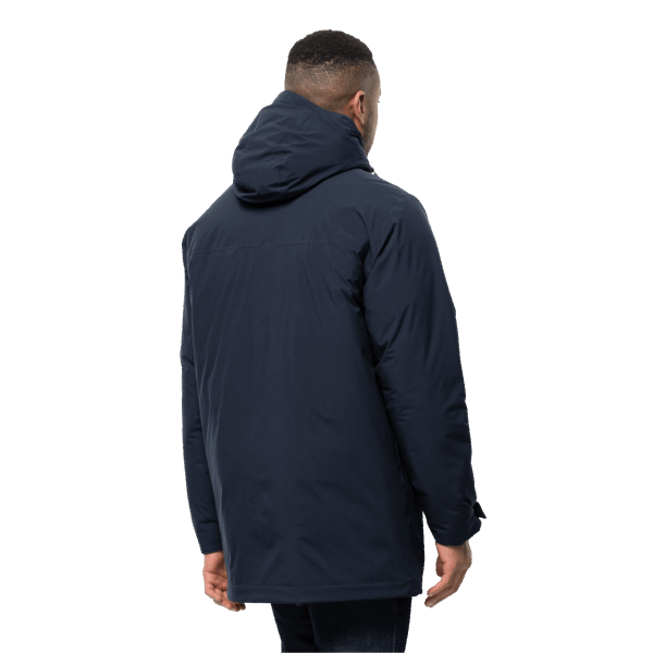Heren Koenigsbau Parka Origin Jack Wolfskin Nachtblauw