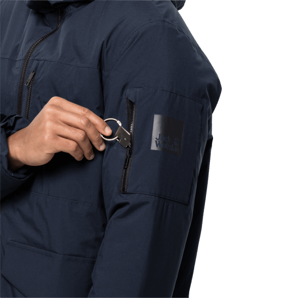Heren Koenigsbau Parka Origin Jack Wolfskin Nachtblauw