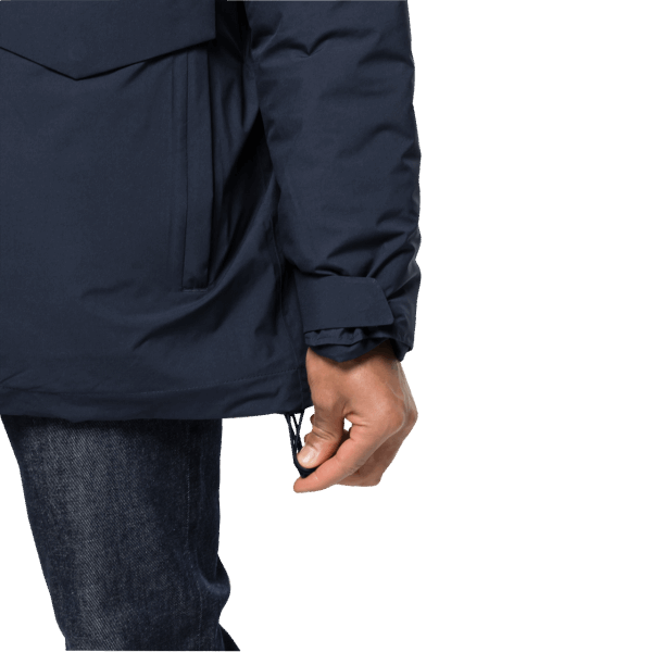 Heren Koenigsbau Parka Origin Jack Wolfskin Nachtblauw
