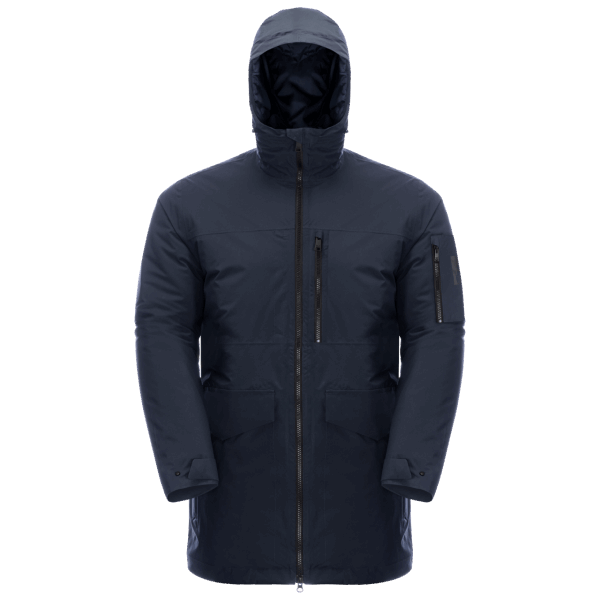 Heren Koenigsbau Parka Origin Jack Wolfskin Nachtblauw
