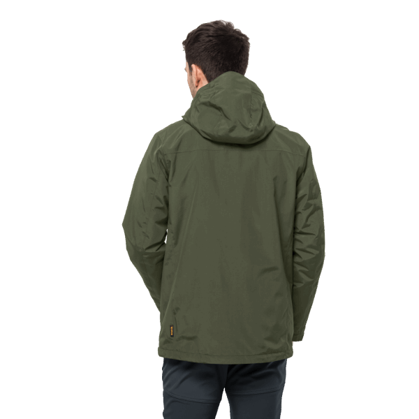 Jack Wolfskin Bergland 3in1 Herenjack Greenwood Best