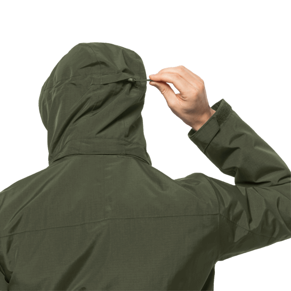 Jack Wolfskin Bergland 3in1 Herenjack Greenwood Best