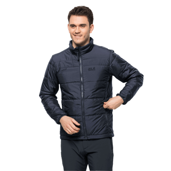 Jack Wolfskin Heren Bergland 3in1 Jas New Night Blue