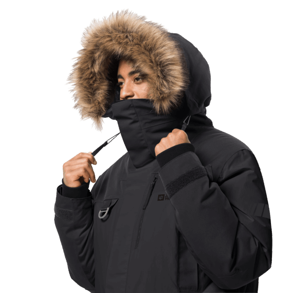 Black Jack Wolfskin Fashion Herenparka Uit De 1995-serie