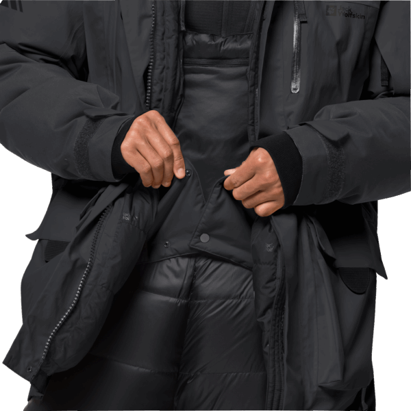 Black Jack Wolfskin Fashion Herenparka Uit De 1995-serie